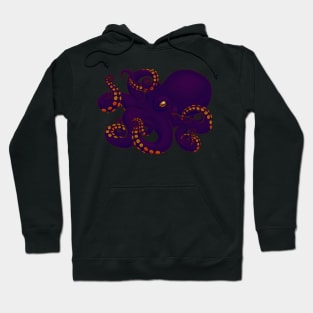 Purple Octopus Hoodie